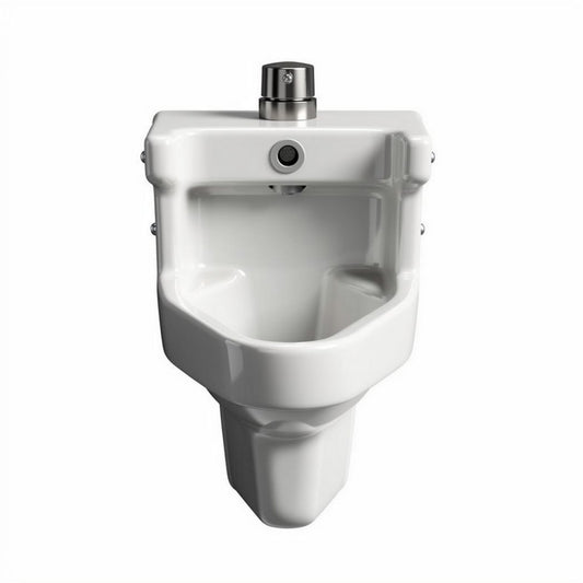 Urinale bianco in ceramica con sistema di scarico da parete 40 x 30 x 45cm